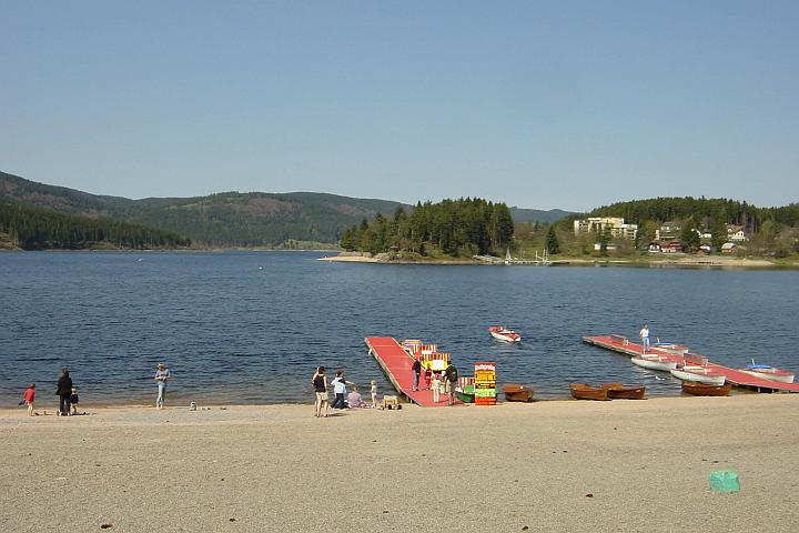 So knnte man den Schluchsee bei diesem Wetter auch geniessen