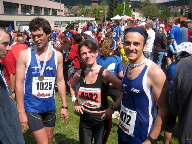 Dirk, Peter, Petra und Domenico 