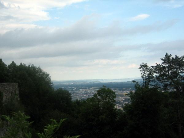 Blick ber den Untersee mit Insel Mainau und der Mettnau bei Radolfzell�