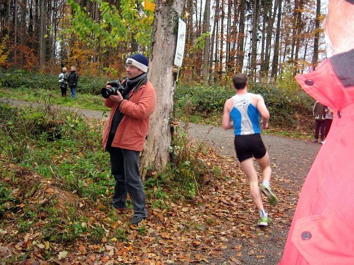 Dirk nach seiner ersten Runde, Links: Egbert�