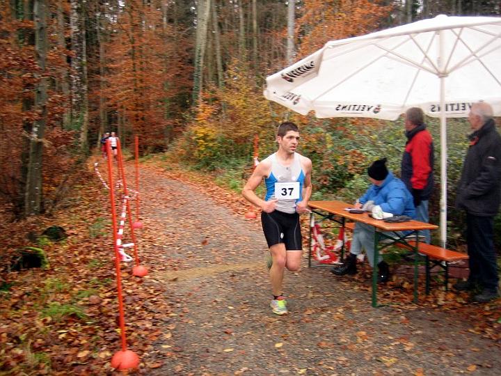 Thomas nach der ersten Runde�