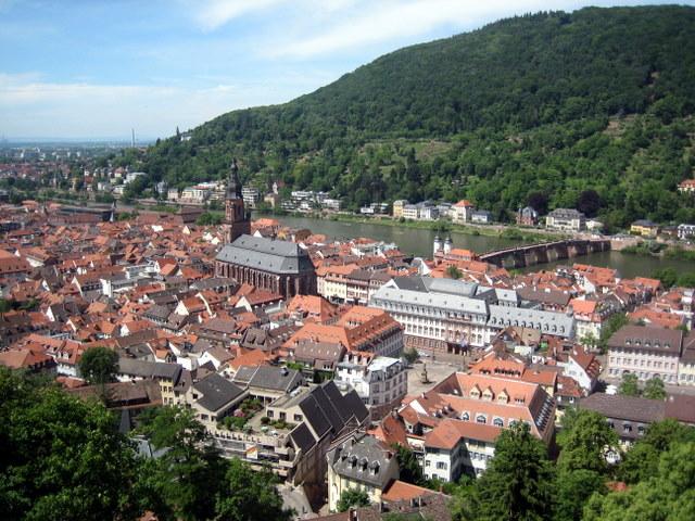 Heidelberg von Oben