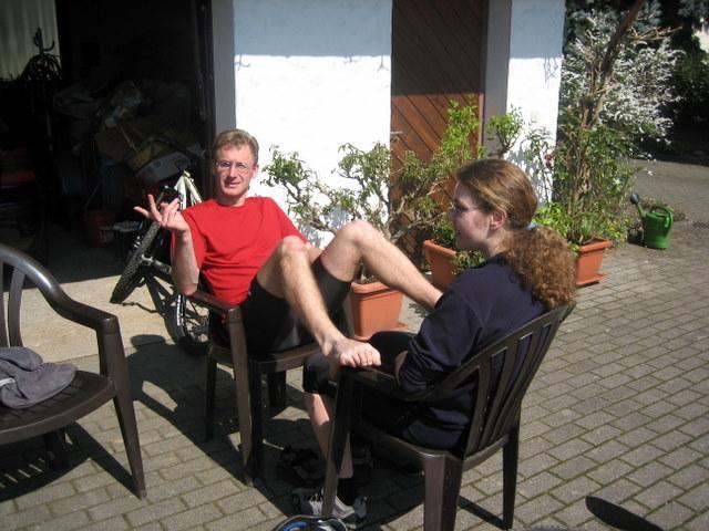 Die Gastgeber: Florian und Nicole�