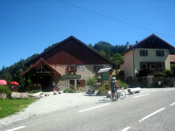 ?Unsere? Gaststtte auf dem Col du Cou�