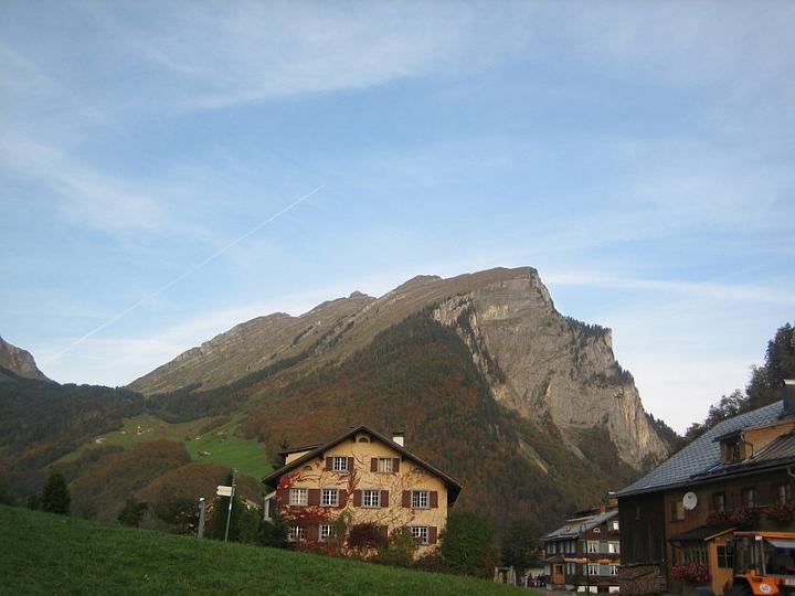 Blick auf die Kanisfluh 