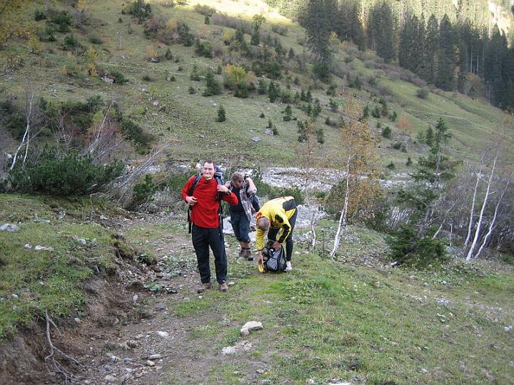 Wandern macht hungrig ( Dirk, Georg und Marco )�