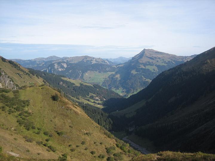 Sch�ne Aussicht ins Tal 