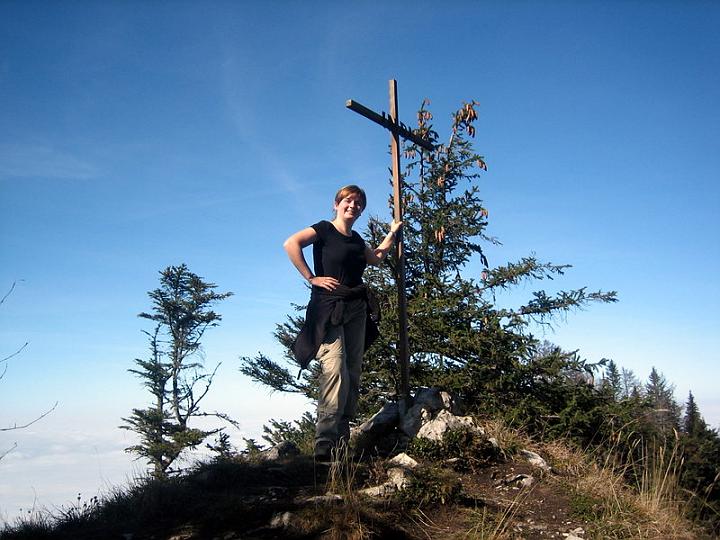 Doro auf der Sdspitze des Staufen