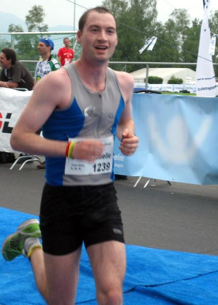 Dirk vorm Zielsprint�