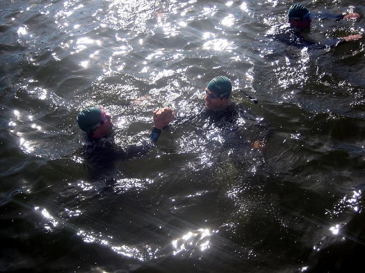 Udo und ich vorm Start 