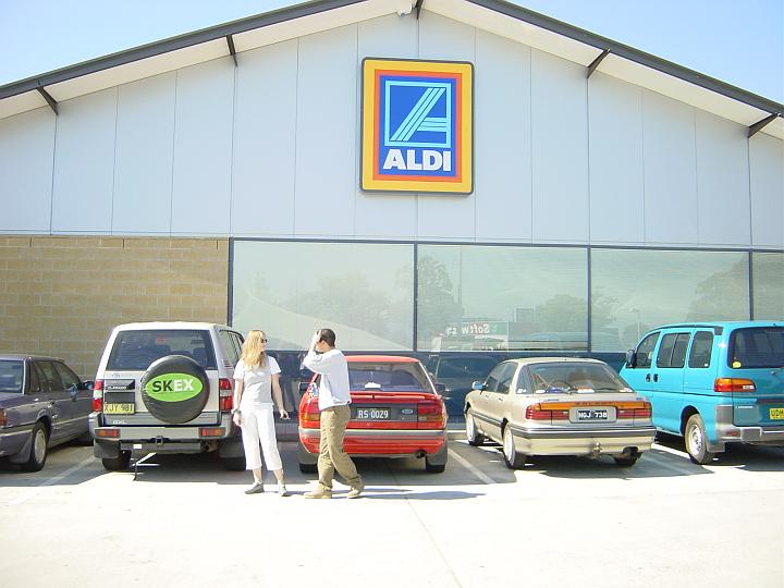 Selbst einen ALDI-Sd gabs in der Nhe