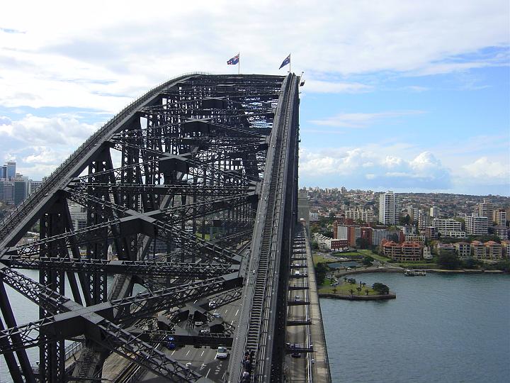 Auf der Harbour Bridge